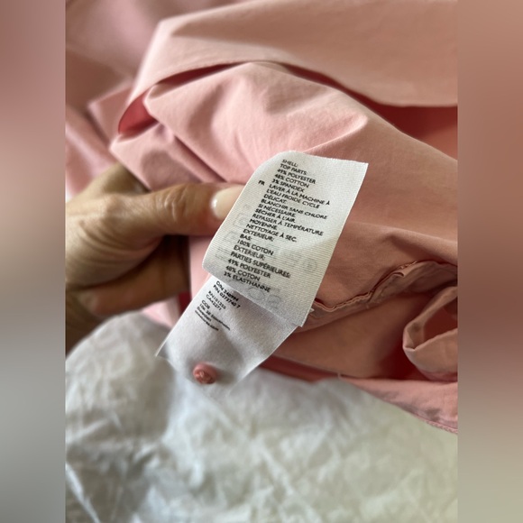 COS | Women’s SZ Small | Salmon/Pink Top Blouse | Easy Fit Minimalist - Picture 8 of 9